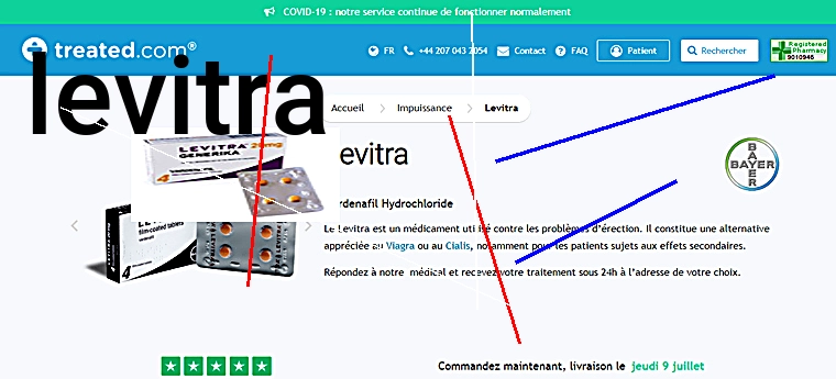 Levitra orodispersible prix